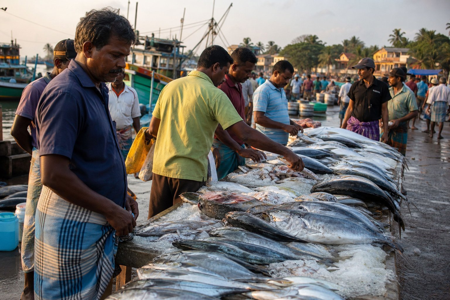 Negombo Fish Market (Lellama)